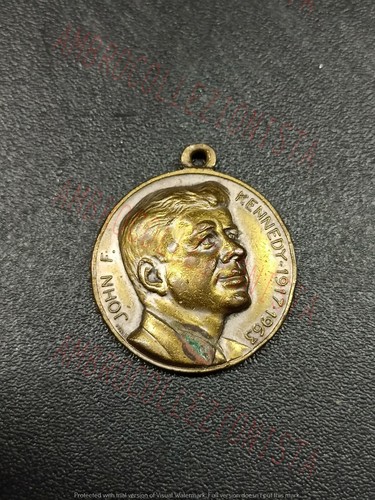 Medaglia commemorativa kennedy - medaglia,